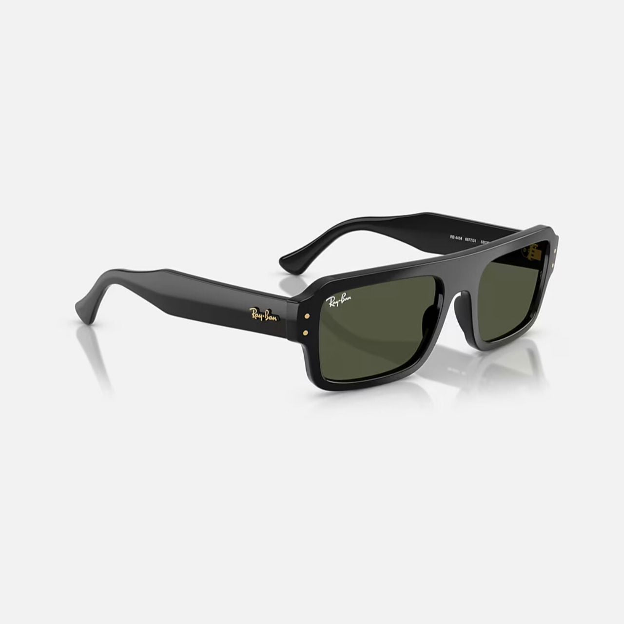 Ray-Ban Lukas Bio Based Black Frame Green Lens